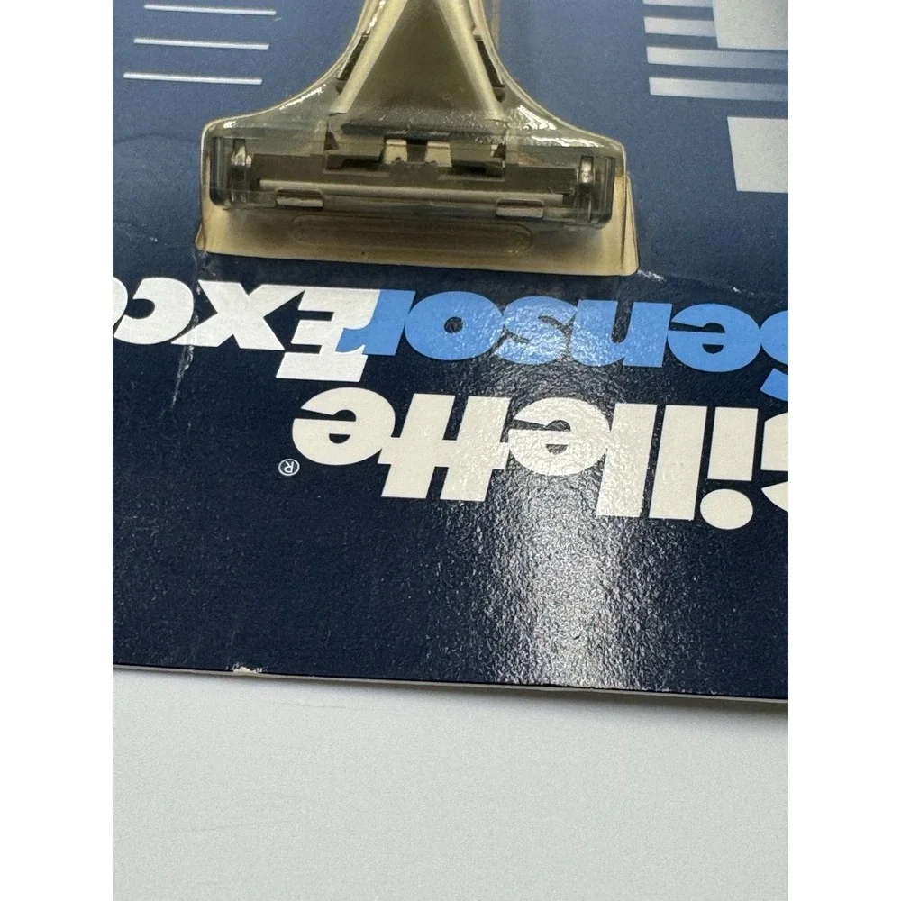 VTG 1993 Gillette Sensor Excel Razor Twin Blade Shaver, Made In USA  Sealed, NOS